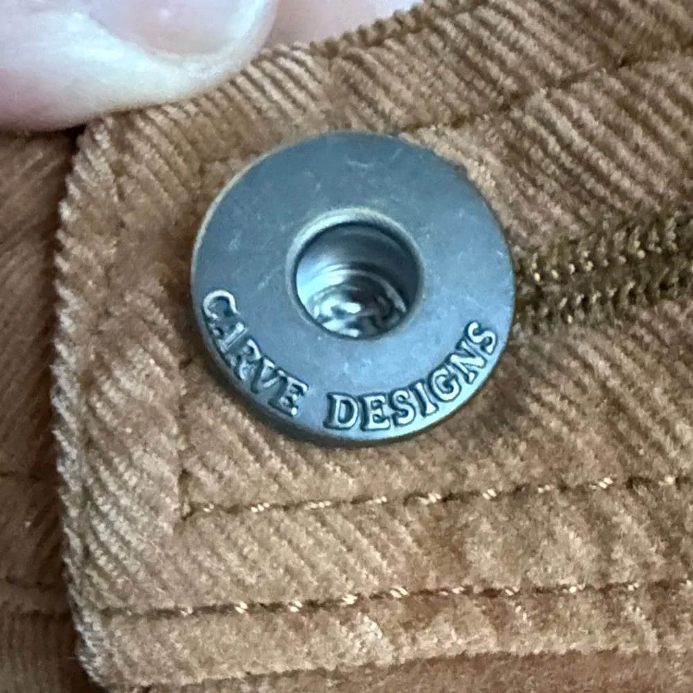 Carve Designs Carmel Brown Corduroy Pants Sz 2 - Picture 5 of 16